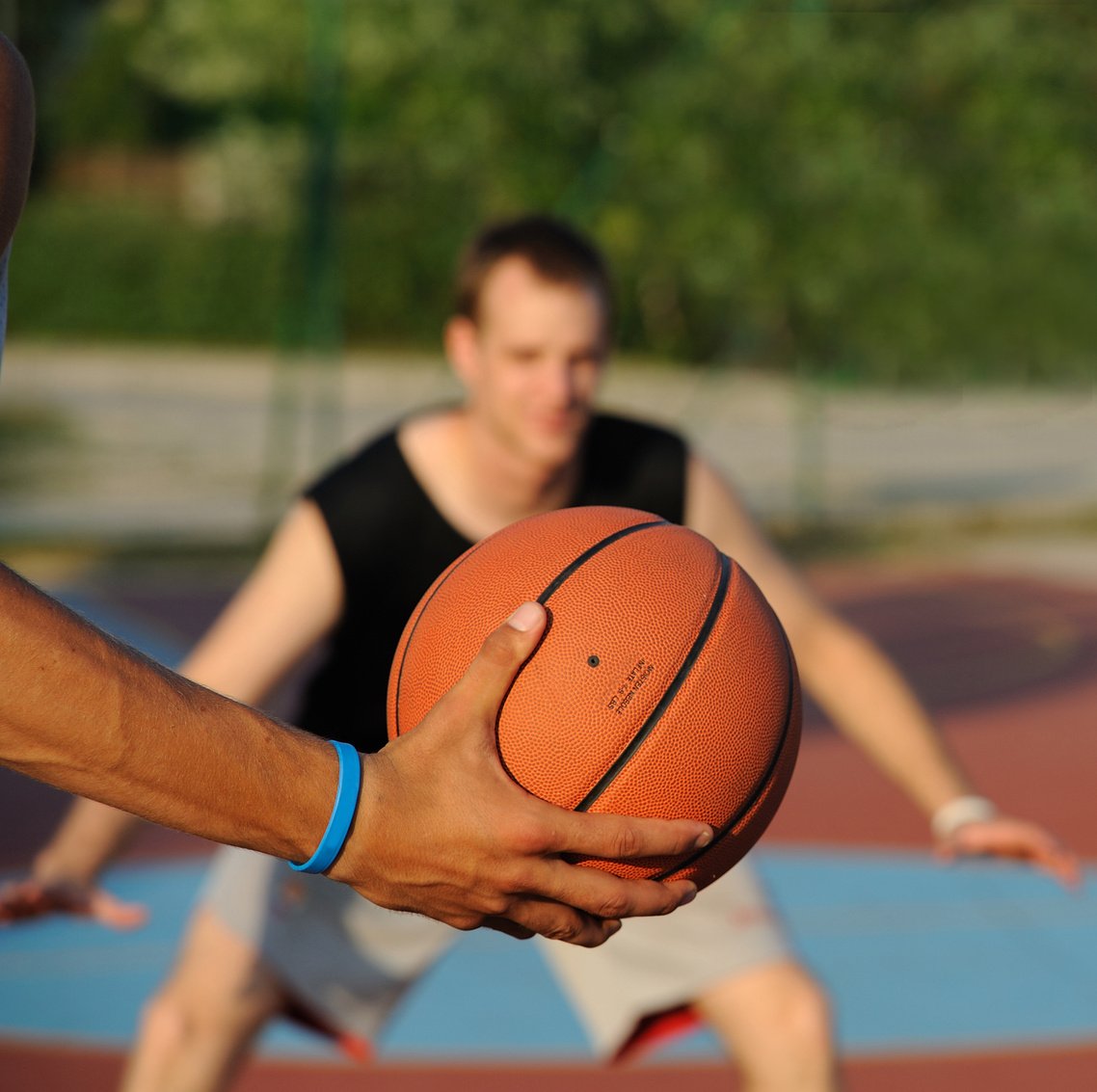 Basketball players